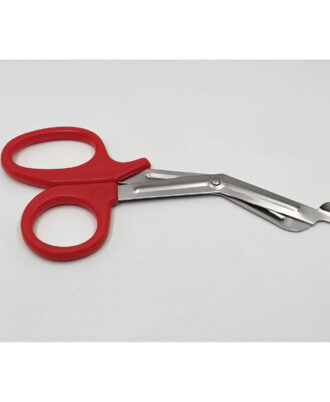 Red Utility Scissor, Trauma Shear