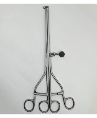 Lane Twin Stomach and Intestinal Calmp Forceps
